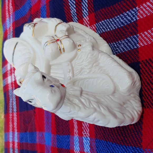 Ceramic Jeweled Christmas Nativity Camel - Picture 8 of 12